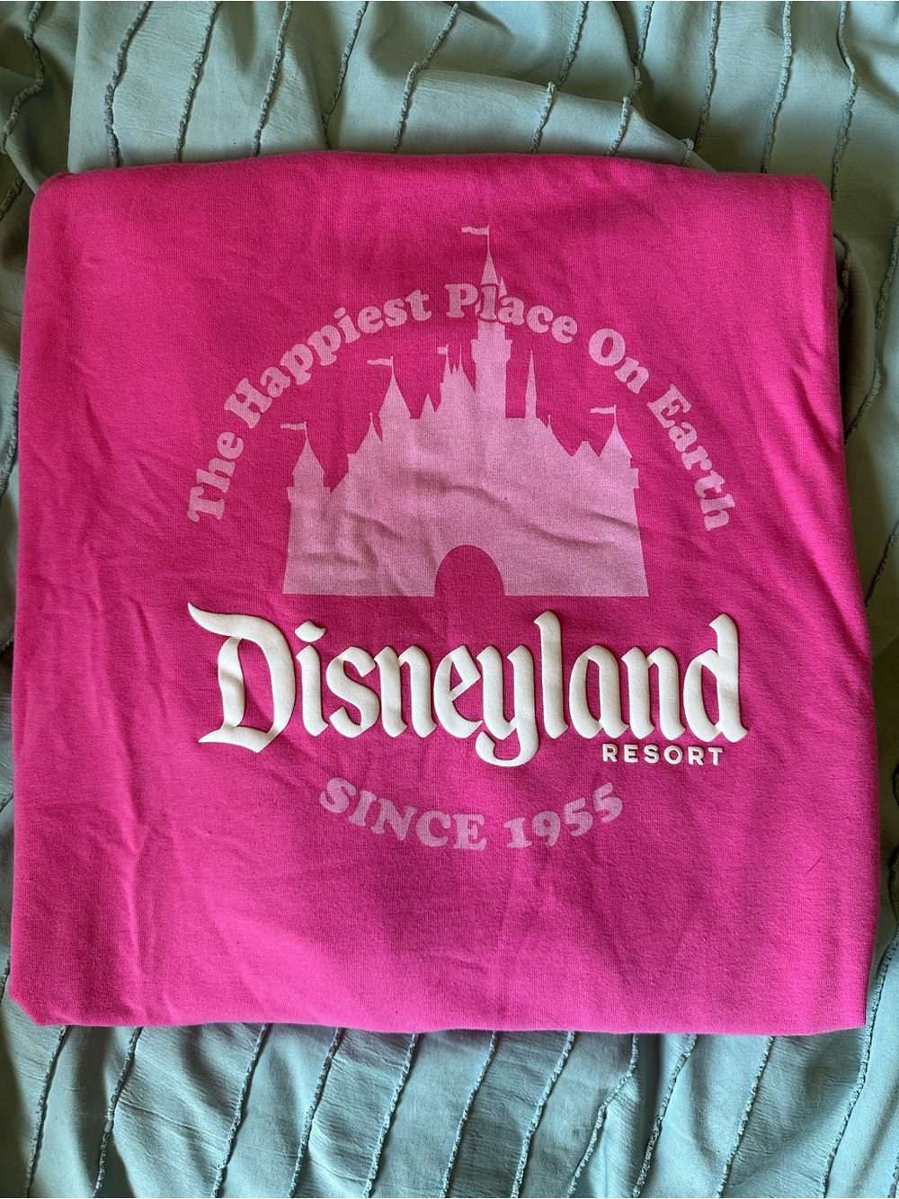Pink Disneyland Long Sleeve Tee
